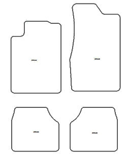 Fußmatten MDM Plus für 405 1987-1996
