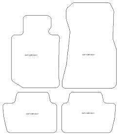 Automatten MDM Plus - Trittschutz aus Teppichboden - schwarze Kanten aus Antirutschbaumwolle