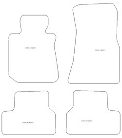 Automatten MDM Plus - Trittschutz aus Teppichboden - schwarze Kanten aus Antirutschbaumwolle