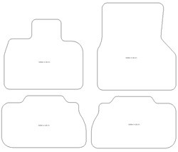 Automatten MDM Plus - Trittschutz aus Teppichboden - schwarze Kanten aus Antirutschbaumwolle