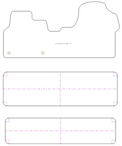 Fussmatten fuer Fiat E-Ulysse 2021- MDM Plus