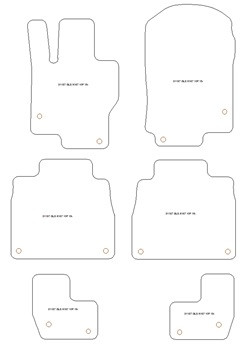 Automatten MDM Plus - Trittschutz aus Teppichboden - schwarze Kanten aus Antirutschbaumwolle