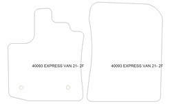 Automatten MDM Plus - Trittschutz aus Teppichboden - schwarze Kanten aus Antirutschbaumwolle