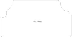 Fussmatten fuer XEV YoYo 2022- MDM Plus