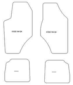 Fußmatten MDM Top für 164 Q4 1988-1997