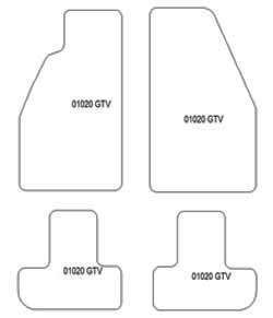 Fußmatten MDM Top für GTV 1995-2003