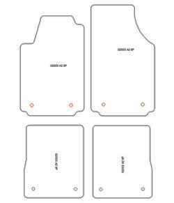 Fußmatten MDM Top für A2 (8Z) 1999-2005