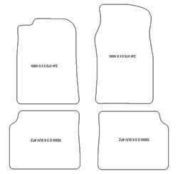 Fußmatten MDM Top für GX6