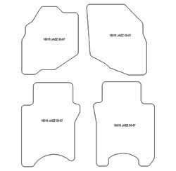 Fußmatten MDM Top für Jazz I 2002-10.2008