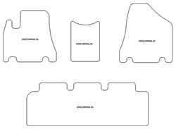 Fußmatten MDM Top für Carnival II 2005-2007