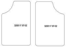 Fußmatten MDM Top für F (RD) 1997-2002