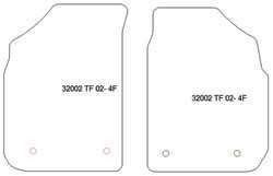 Fußmatten MDM Top für TF 2002-