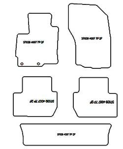 Fußmatten MDM Top für 4007 7 Sitze 2007-2012