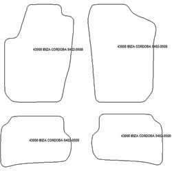 Fußmatten MDM Top für Ibiza III (6L) 02.2002-2008