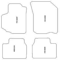 Fußmatten MDM Top für SX4 2006-08.2013