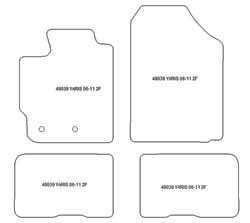 Fußmatten MDM Top für Yaris II 10.2005-2011