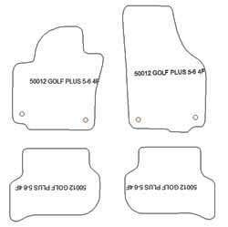 Fußmatten MDM Top für Golf Plus 5 (1K) 2004-2009