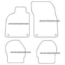 Fußmatten MDM Top für 964 Speedster -