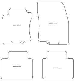 Fußmatten MDM Top für X-Trail III (T32) 08.2014-12.2021