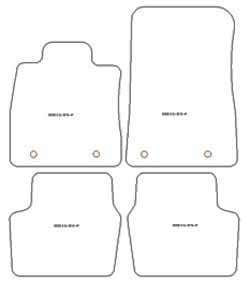 Fußmatten MDM Top für 2 (DJ) 2015-
