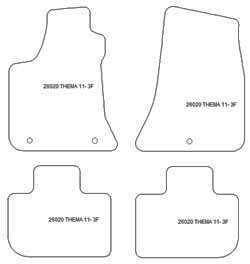 Fußmatten MDM Top für Thema 2011-2014