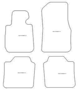 Fußmatten MDM Top für 3er (F34) Grand Turismo 06.2013-09.2020