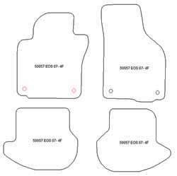 Fußmatten MDM Top für Eos 2006-2015