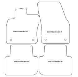 Fußmatten MDM Top für Tiguan II (auch e-Hybrid) 05.2016-10.2023