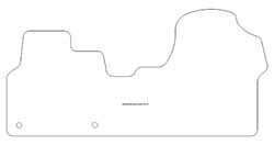 Autoteppiche fuer Toyota Proace / Proace Electric van 2016- MDM Top