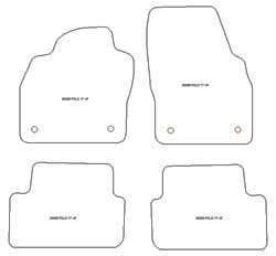 Fußmatten MDM Top für Polo VI 2017-