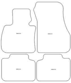 Fußmatten MDM Top für X2 (F39) (auch Plug-in Hybrid) 2018-10.2023