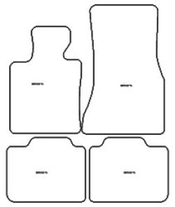 Autoteppiche fuer BMW 6er GT (G32) GT 2017- MDM Top