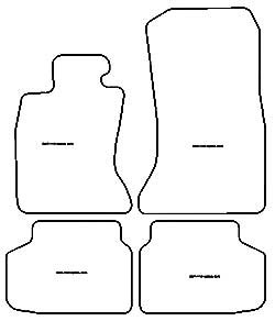 Autoteppiche fuer BMW 7er (F01) X-Drive 2008-2015 MDM Top