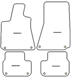 Fußmatten MDM Top für Ghibli 2013-