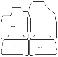 Fußmatten MDM Top für CT 2011-