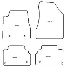 Fußmatten MDM Top für RX 2003-2009
