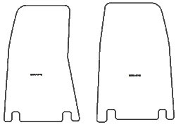 Fußmatten MDM Top für A 1957-1962