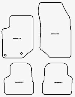 Autoteppiche fuer Opel Corsa F 10.2019- MDM Top