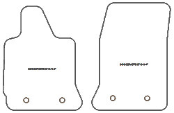Fußmatten MDM Top für Corvette C7 2013-2019
