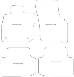 Fußmatten MDM Top für Leon IV (KL) Sportstourer eTSI / Mild Hybrid 2020-