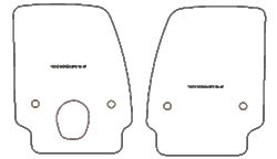 Fußmatten MDM Top für Monza SP2 2018-