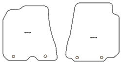 Fußmatten MDM Top für F12 Berlinetta 2012-2017