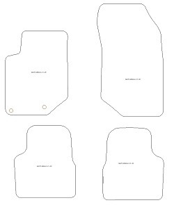 Autoteppiche fuer Opel Mokka 2021- MDM Top
