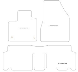 Autoteppiche fuer Renault Kangoo III 06.2021- MDM Top