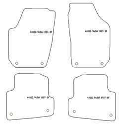 Autoteppiche fuer Skoda Fabia II (5J) Combi 03.2007-10.2014 MDM Top