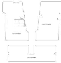 Autoteppiche fuer Lancia Fulvia Coupe 1965-1976 MDM Top