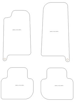 Autoteppiche fuer Jaguar F-Type 2022- MDM Top