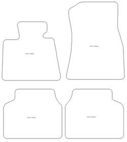 Autoteppiche fuer BMW XM (G09) 2023- MDM Top