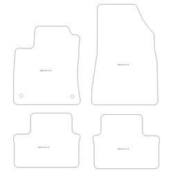 Tappetini auto per Mitsubishi Outlander III PEVH 09.2018-