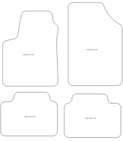 Autoteppiche fuer EVO Evo 3 2020- MDM Top